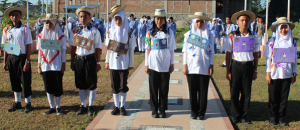 Pemasangan atribut PPSM