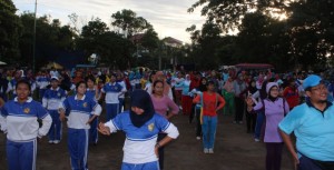 senam bersama